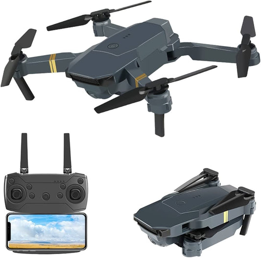 Ascetic Foldable GPS FPV Drone with 1080P HD 4k Camera Video record for Beginners, RC Quadcopter with GPS Return Home, Follow, Gesture Control, Auto Hover & 5G Wifi Transmission back